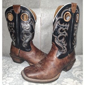 Ariat Crossfire Square Toe Men's Boots Sz 10EE